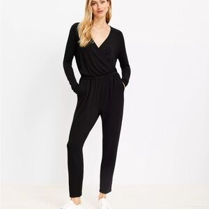 Lou & Grey‎ Signature Softblend Crossover Jumpsuit, Medium